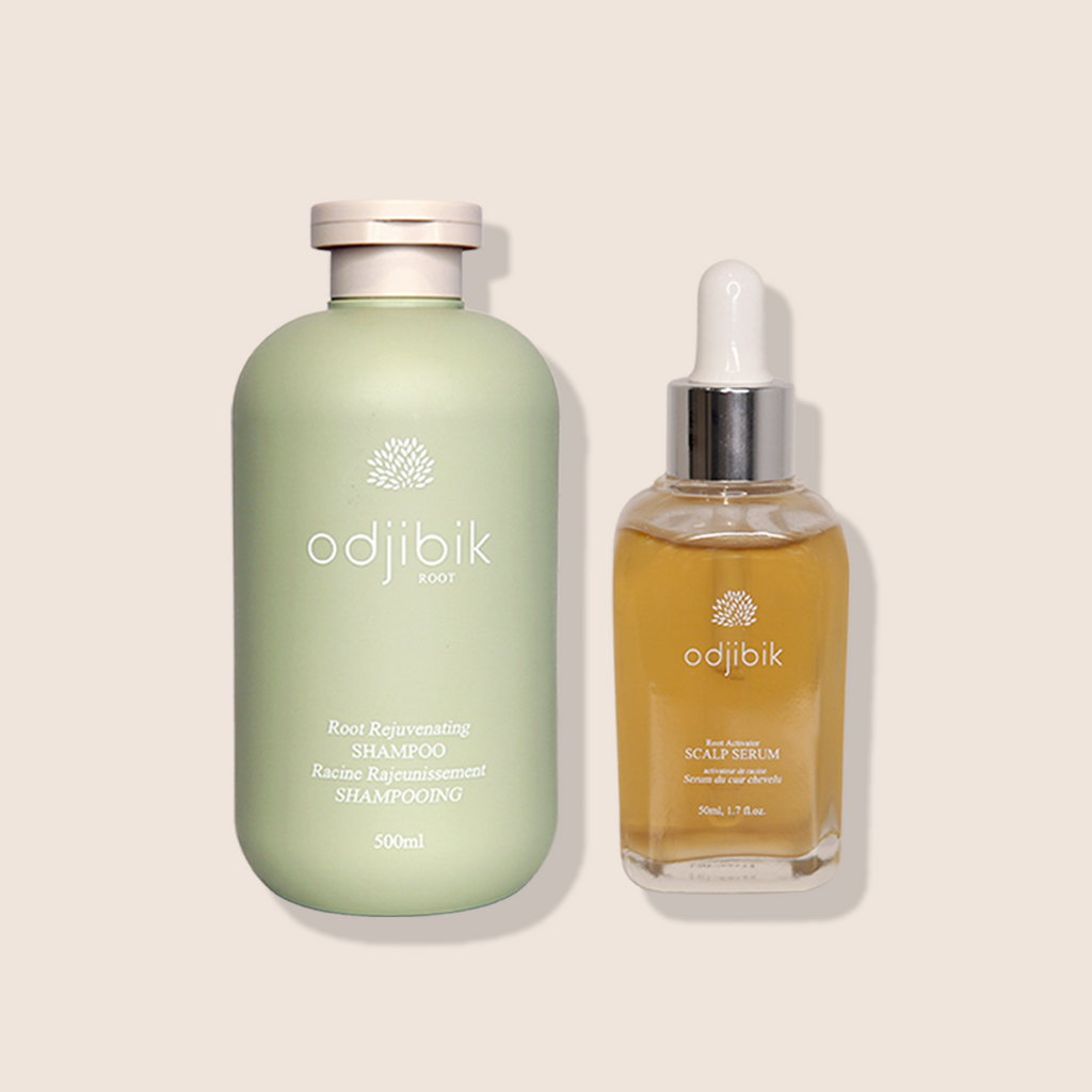 Root Revival Duo — Scalp Shampoo + Serum | Odjibik Toronto